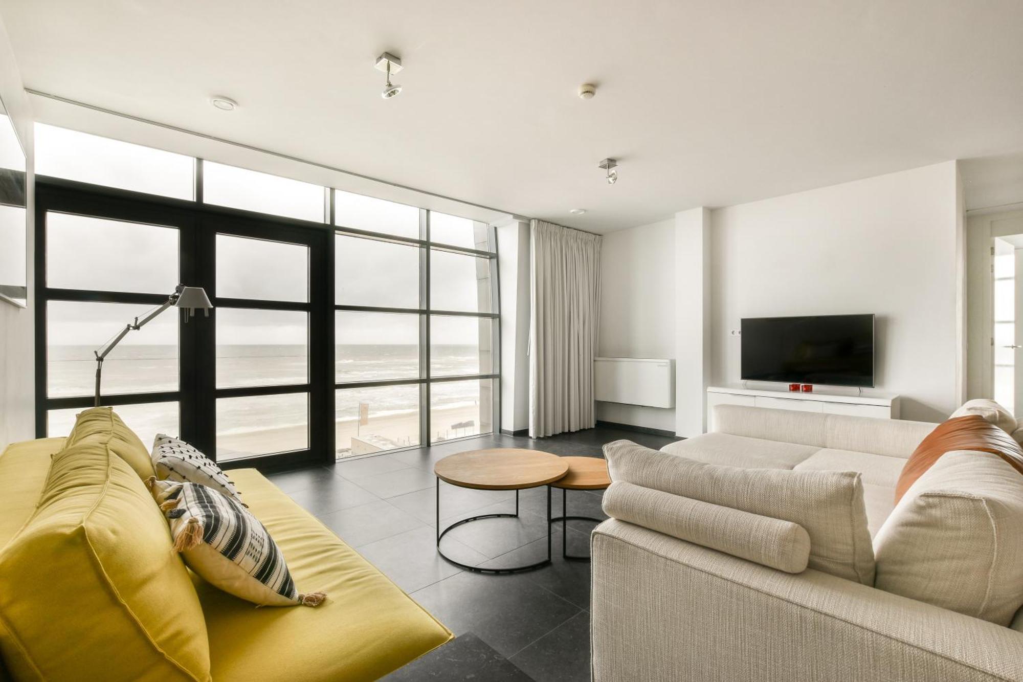 Appartement Met Frontaal Zeezicht In Bloemendaal Exterior foto