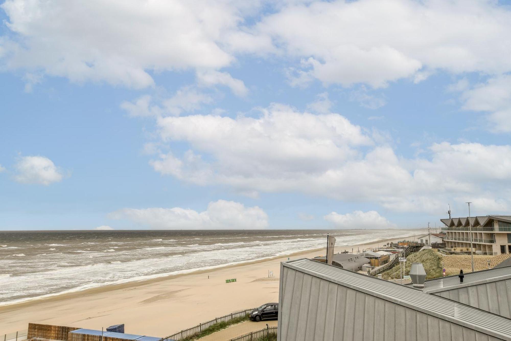 Appartement Met Frontaal Zeezicht In Bloemendaal Exterior foto
